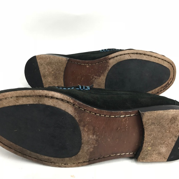 Peter Millar Mens Loafer Size 10M Black Suede